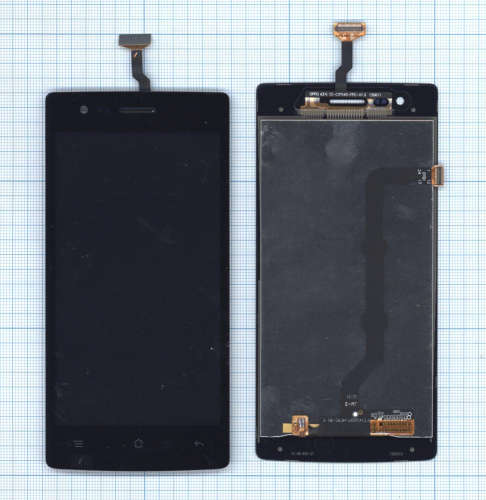 Модуль (матрица + тачскрин) для OPPO Yoyo (R2001) черный Модуль (матрица + тачскрин) для OPPO Yoyo (R2001) черный