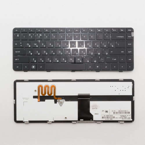 Клавиатура для ноутбука HP Pavilion dm4-1000 черная с подсветкой