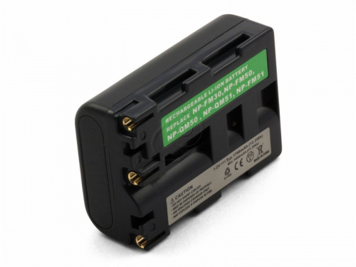 Sino Power Аккумулятор для камеры Sony NP-FM30, NP-FM50, NP-FM55H, NP-QM50