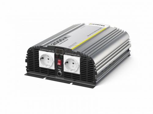 Pitatel Инвертор KV-M2000DRU.12, 12В/220В, модифицированный синус, 2000W