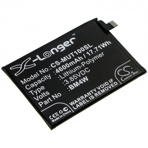 Аккумулятор CS-MUT100SL BM4W для Xiaomi Mi 10T Lite / Redmi Note 9 Pro 3.85V / 4600mAh