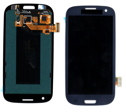 Модуль (матрица + тачскрин) для Samsung Galaxy S3 GT-I9300 синий