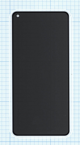 Защитное стекло Privacy "Анти-шпион" для Xiaomi Mi 11 Lite черное