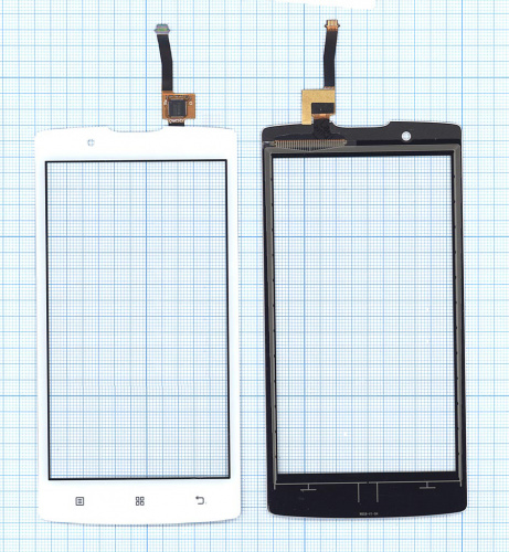 Сенсорное стекло (тачскрин) для Lenovo A2010 белое Сенсорное стекло (тачскрин) для Lenovo A2010 белое