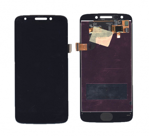 Модуль (матрица + тачскрин) для Motorola Moto E Gen.4 черный Модуль (матрица + тачскрин) для Motorola Moto E Gen.4 черный