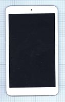 Модуль (матрица + тачскрин) для Asus MeMo Pad 8 ME181 ME181C белый с рамкой