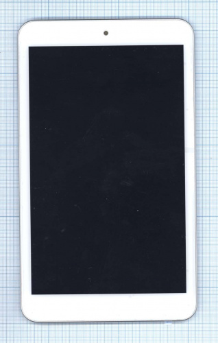 Модуль (матрица + тачскрин) для Asus MeMo Pad 8 ME181 ME181C белый с рамкой