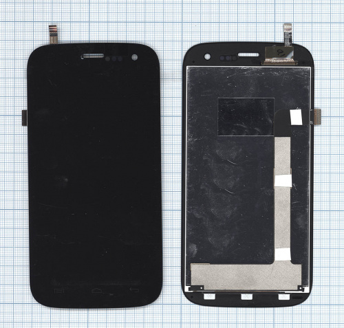 Модуль (матрица + тачскрин) для Micromax A117 Canvas Magnus черный