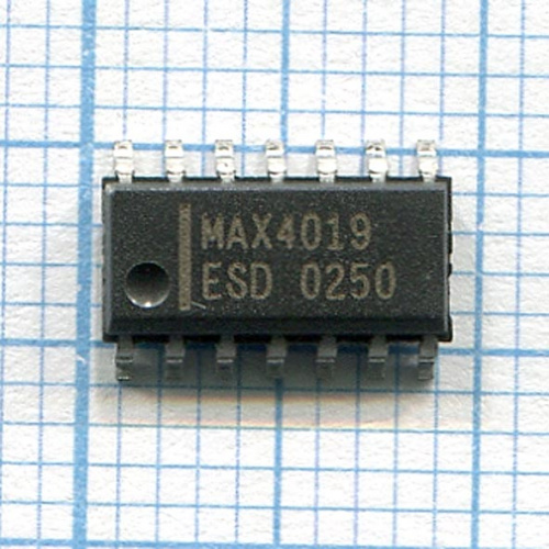 MAX4019ESD, SO-14 MAX4019ESD, SO-14