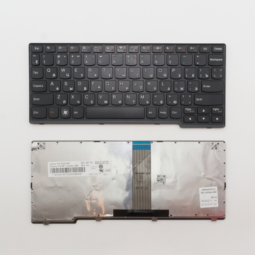Клавиатура для ноутбука Lenovo S200 черная с рамкой