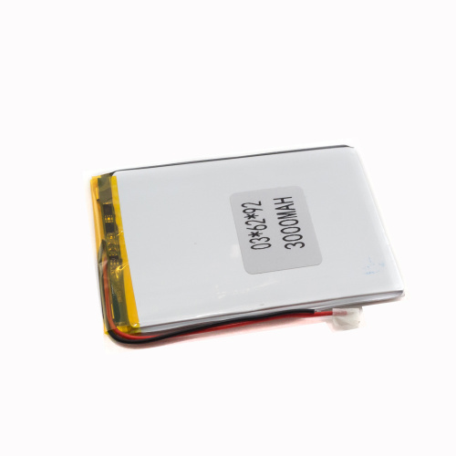 Аккумулятор 3.7v 3000mAh (92x62x3 мм)
