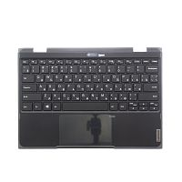 Клавиатура для ноутбука Lenovo Chromebook 300e Gen 2 черная с черным топкейсом
