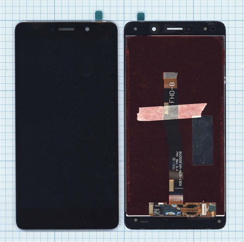 Модуль (матрица + тачскрин) для Huawei Honor 6X / GR5 2017 черный Модуль (матрица + тачскрин) для Huawei Honor 6X / GR5 2017 черный