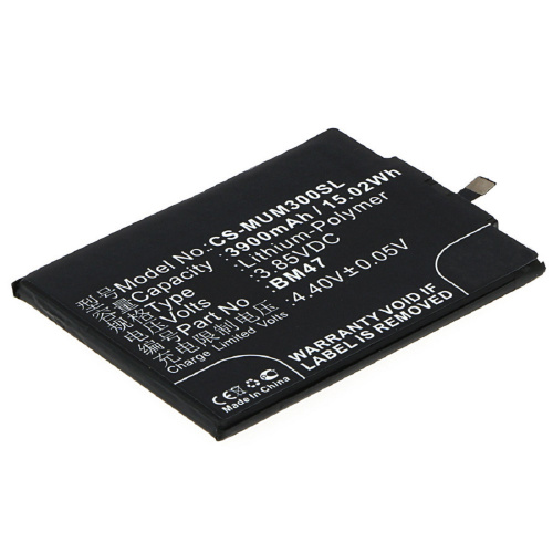 Аккумулятор CS-MUM300SL (BM47) для Xiaomi Redmi 3 3.85V / 3900mAh / 15.02Wh Аккумулятор CS-MUM300SL (BM47) для Xiaomi Redmi 3 3.85V / 3900mAh / 15.02Wh