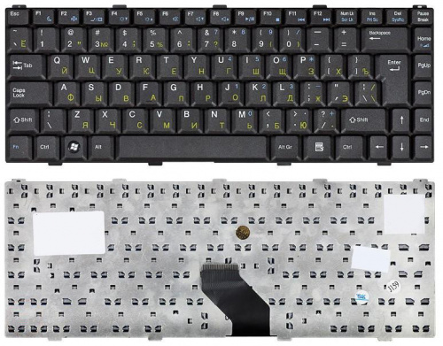 Клавиатура для ноутбука Asus Z96 Z96J Z96F S96J S9 S96J S96 Z84 Z84F Z84J черная Клавиатура для ноутбука Asus Z96 Z96J Z96F S96J S9 S96J S96 Z84 Z84F Z84J черная
