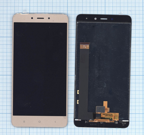 Модуль (матрица + тачскрин) для Xiaomi Redmi Note 4 золотой Модуль (матрица + тачскрин) для Xiaomi Redmi Note 4 золотой