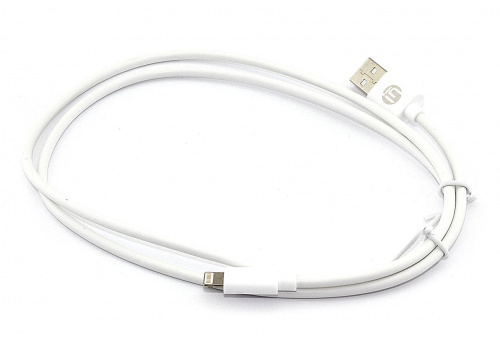 Дата-кабель USB-Lightning 1m 2A Белый (YDS-C-AL) Дата-кабель USB-Lightning 1m 2A Белый (YDS-C-AL)