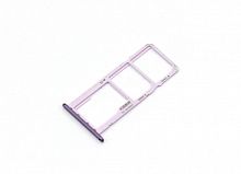 Лоток для SIM-карты Huawei Honor 8C фиолетовый