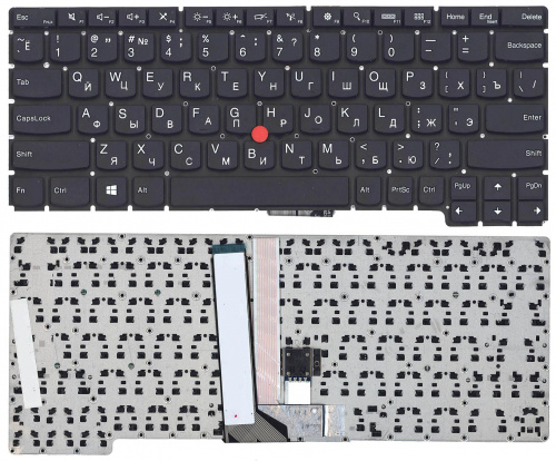 Клавиатура для ноутбука Lenovo ThinkPad X1 Helix черная Клавиатура для ноутбука Lenovo ThinkPad X1 Helix черная
