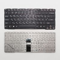Клавиатура для ноутбука Sony Vaio SVE14A черная без рамки