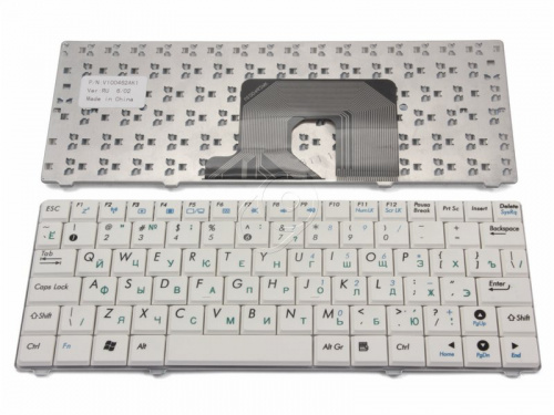 Sino Power Клавиатура для ноутбука Asus 04GOA112KRU10, V100462BK (белая)
