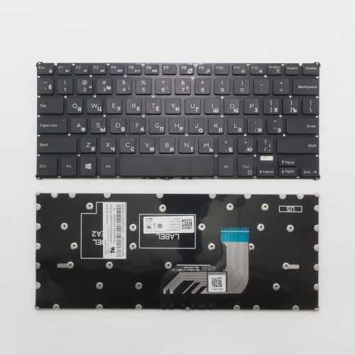 Клавиатура для ноутбука Dell Inspiron 11 3162 черная без рамки