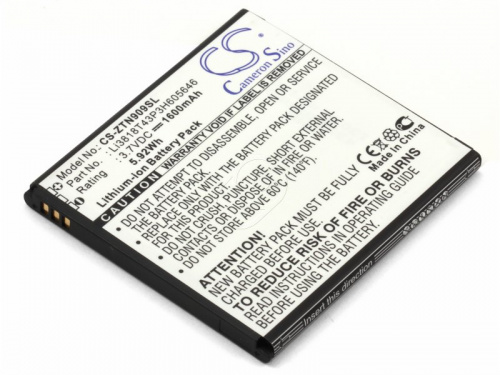 Cameron Sino Аккумулятор для телефона ZTE N909, V818 (LI3818T43P3H605646) Cameron Sino Аккумулятор для телефона ZTE N909, V818 (LI3818T43P3H605646)