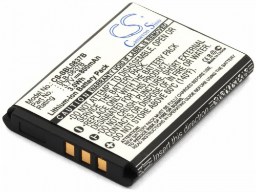 Cameron Sino Аккумулятор для фотоаппарата Samsung SLB-0837(B), SLB-0837B