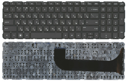 Клавиатура для ноутбука HP Pavilion M6-1000 Envy M6-1100 M6-1200 черная Клавиатура для ноутбука HP Pavilion M6-1000 Envy M6-1100 M6-1200 черная