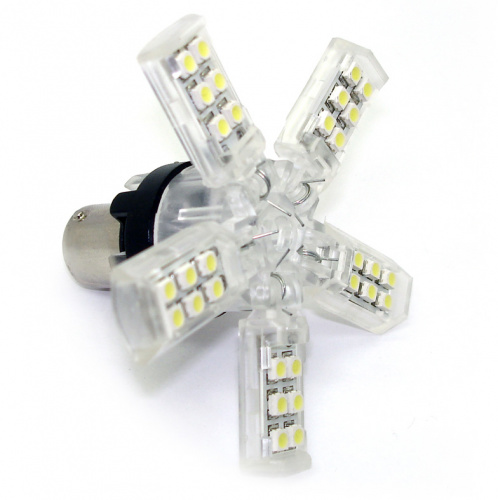 Светодиодная автолампа 1156 P21W - SMD3528 40Led 2.8W 12v Yellow (1шт.) Желтый свет Светодиодная автолампа 1156 P21W - SMD3528 40Led 2.8W 12v Yellow (1шт.) Желтый свет