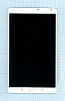 Модуль (матрица + тачскрин) для Samsung Galaxy Tab S 8.4 SM-T700 белый с рамкой