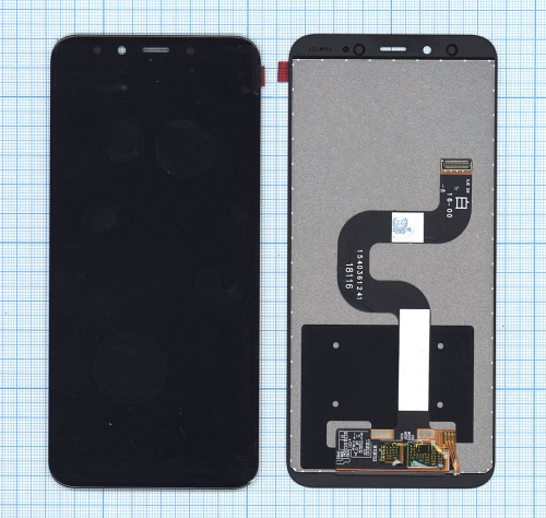Модуль (матрица + тачскрин) для Xiaomi Mi A2 / Mi 6X черный
