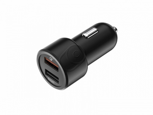 OLMIO Автомобильная зарядка 2 - USB 2.0 (30W) Quick Charge 3.0
