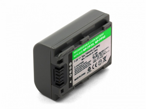 Sino Power Аккумулятор для видеокамеры Sony NP-FP30, NP-FP50, NP-FP60