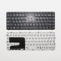 Клавиатура для ноутбука HP Pavilion 14-E черная с рамкой