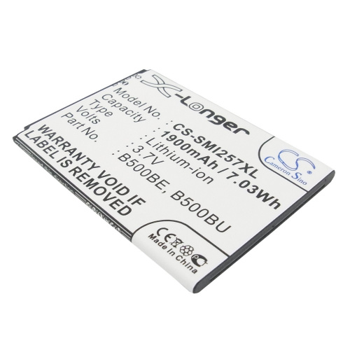 Аккумулятор  CS-SMI257XL (B500AE) для Galaxy S4 mini GT-I9190 3.7V / 1900mAh / 7.03Wh