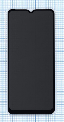 Защитное стекло Privacy "Анти-шпион" для Realme C15