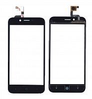 Сенсорное стекло (тачскрин) для ZTE Blade L4 черное