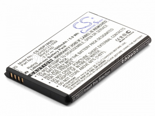 Cameron Sino Аккумулятор для КПК HTC 35H00123-22M, BA S390, RHOD160