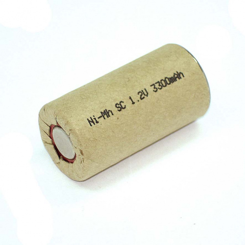 Аккумулятор Ni-Mh SC 1.2V 3300mAh Аккумулятор Ni-Mh SC 1.2V 3300mAh