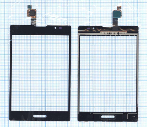 Сенсорное стекло (тачскрин) для LG Optimus VU 2 (VU II) F200 черное Сенсорное стекло (тачскрин) для LG Optimus VU 2 (VU II) F200 черное