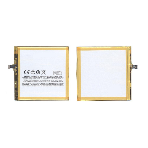 Аккумуляторная батарея BT56 для MeiZu M576 3000mAh / 11.40Wh 3,8V Аккумуляторная батарея BT56 для MeiZu M576 3000mAh / 11.40Wh 3,8V