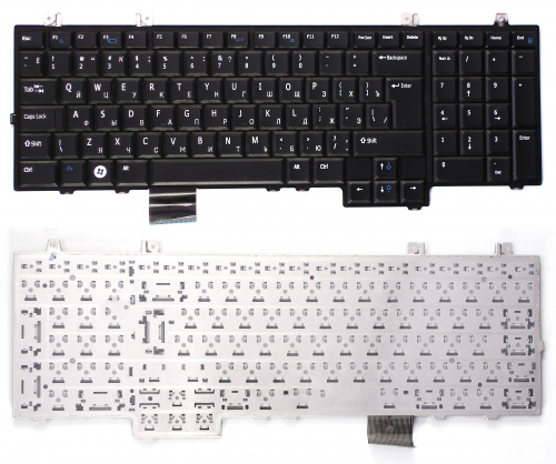 Клавиатура для ноутбука Dell Studio1735 черная Клавиатура для ноутбука Dell Studio1735 черная
