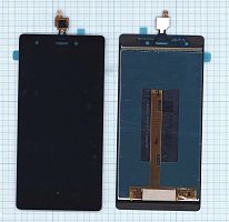 Модуль (матрица + тачскрин) для Micromax Canvas Nitro 3 E352 черный