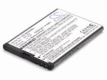 Cameron Sino Аккумулятор для сотового телефона Ginzzu R11D, Nokia 808 (BV-4D)
