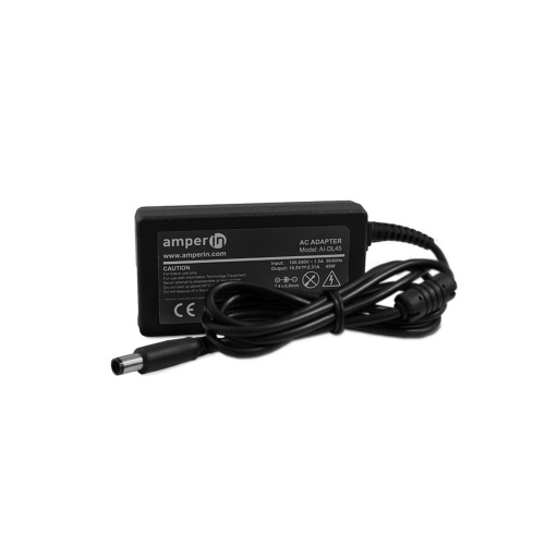 Блок питания (сетевой адаптер) Amperin AI-DL45 для ноутбуков Dell 19.5V 2.31A 45W 7.4pin Блок питания (сетевой адаптер) Amperin AI-DL45 для ноутбуков Dell 19.5V 2.31A 45W 7.4pin