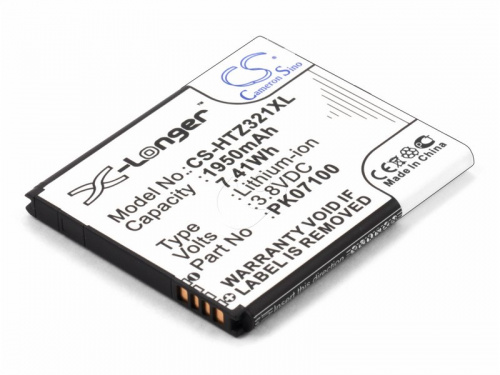 Cameron Sino Аккумулятор для КПК HTC J Z321e (BA S860, BK07100)
