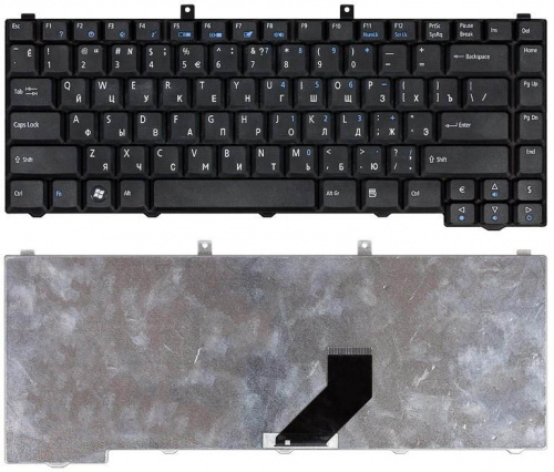 Клавиатура для ноутбука Acer Aspire 3100 5100 3690 3650 5610 черная Клавиатура для ноутбука Acer Aspire 3100 5100 3690 3650 5610 черная