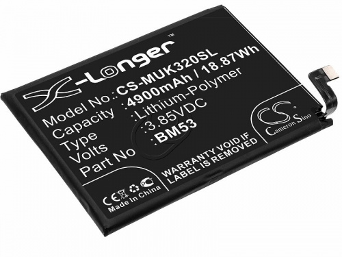 Cameron Sino Аккумулятор для телефона Xiaomi Mi 10T, Redmi K30s (BM53) Cameron Sino Аккумулятор для телефона Xiaomi Mi 10T, Redmi K30s (BM53)