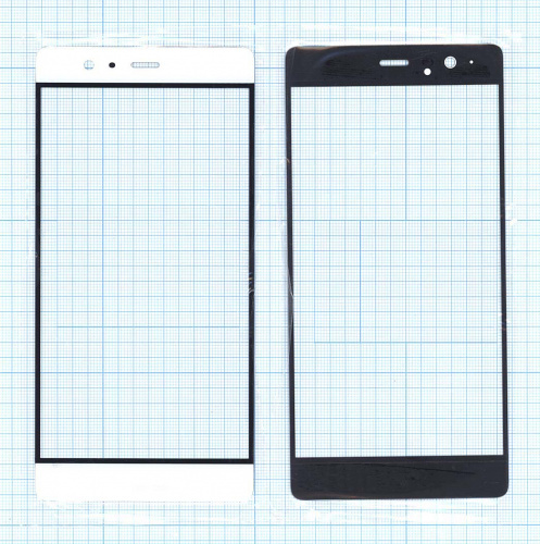 Стекло для Huawei P9 Plus белое